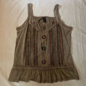 Boho tank top